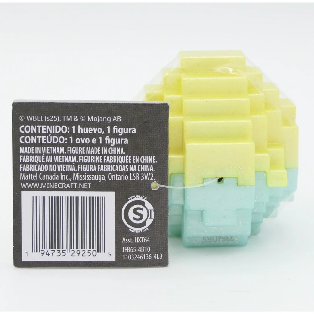 Mattel A Minecraft Movie Mini Mode Spawn Egg 2 Pack Blind Capsule w/ Mini Figure